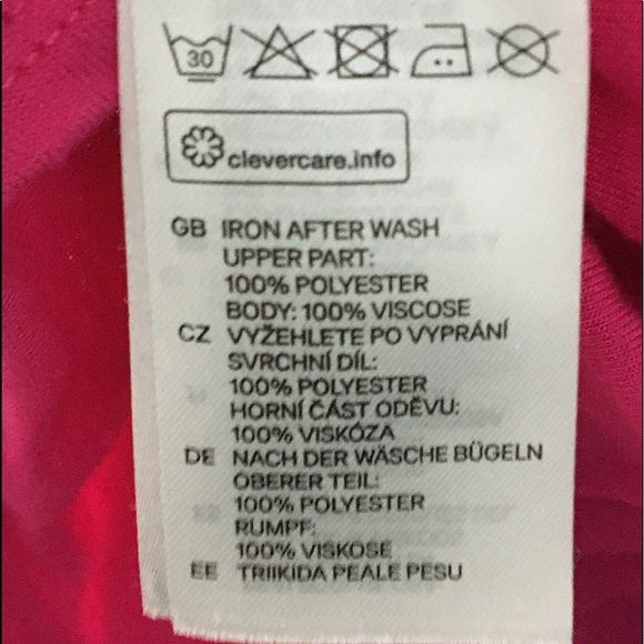 H&M SIZE M 2PC SHEER STRAPPY BLOUSE TANK HOT PINK - Picture 5 of 9